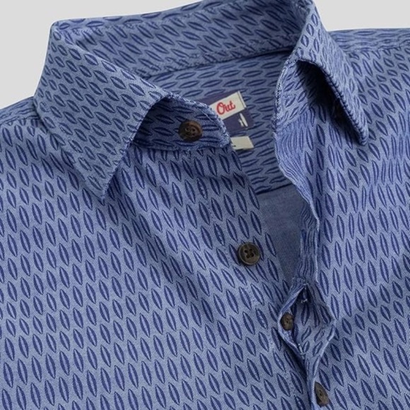 johnnie-O Other - Johnnie-O Hangin' Out Button Down Laguna Blue Size M Stretch